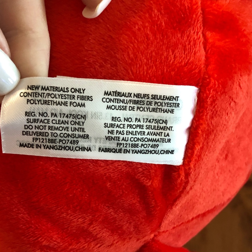 NWT 13.5-inch Kool-Aid Man Plush Red Character Pillow - Picture 5 of 10